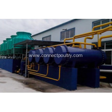 Condensor of rendering plant